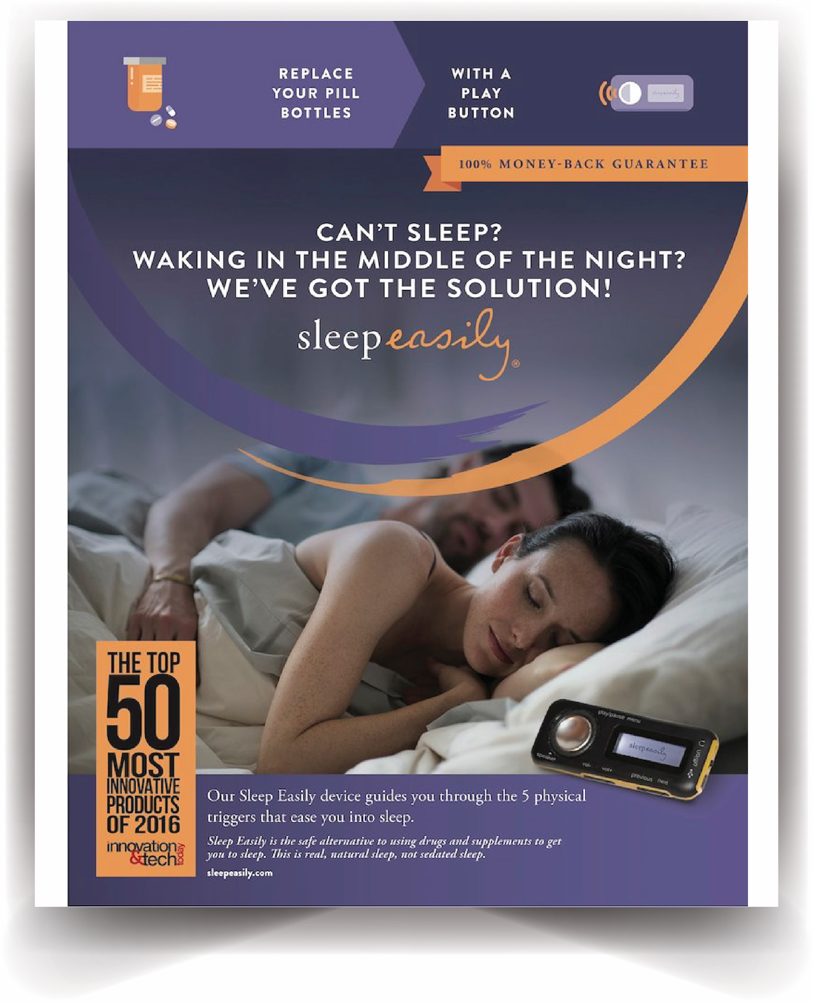 The top 50 most innovative products of 2016 Sleep Easily