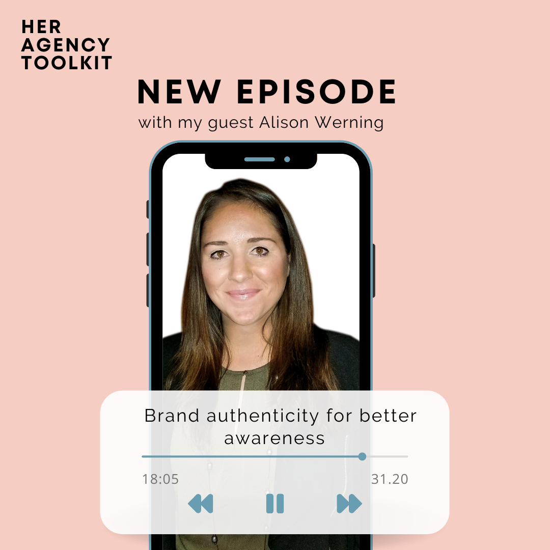 Podcast with Alison Werning about Brand Authenticity